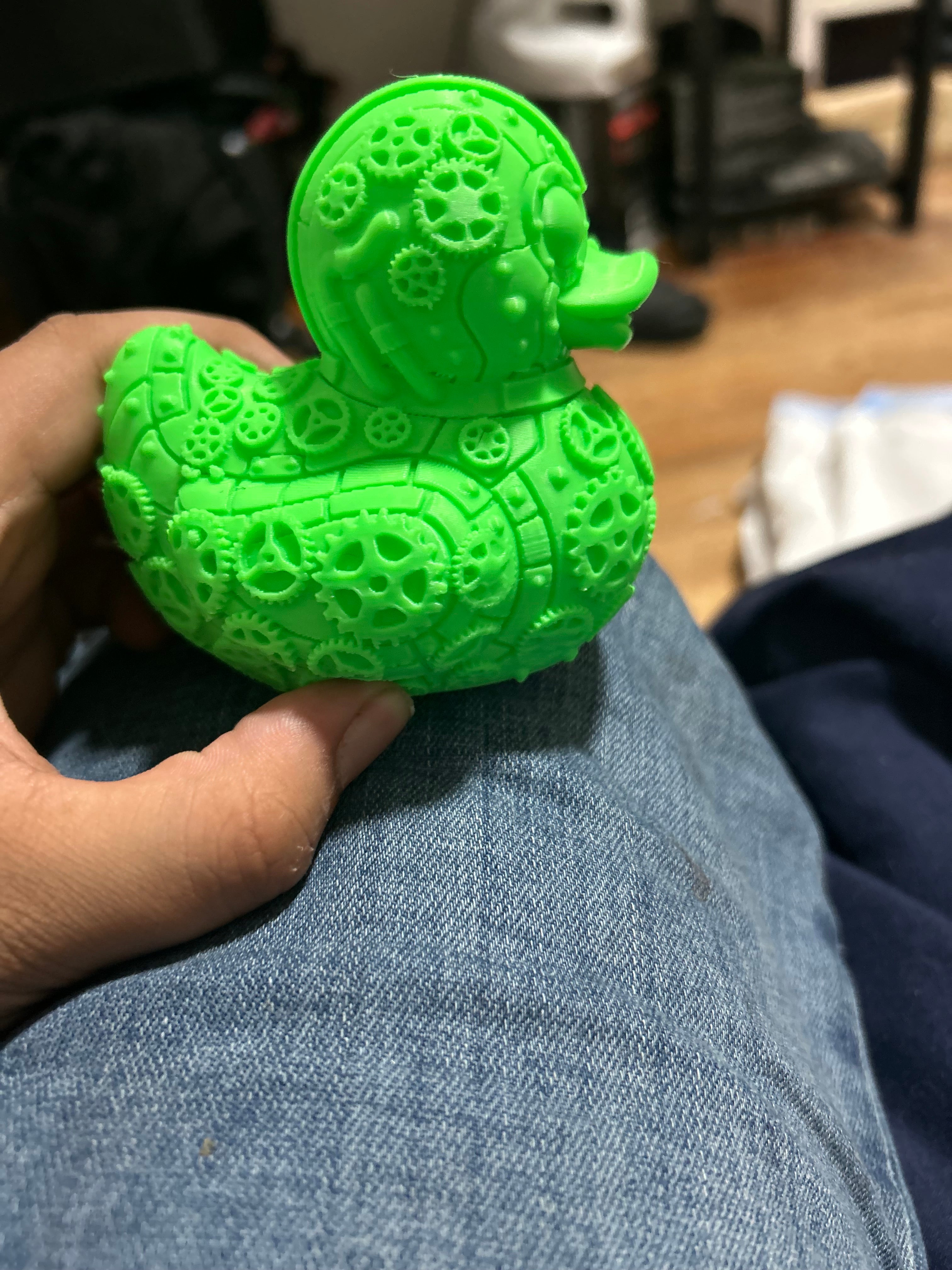 Steampunk duck